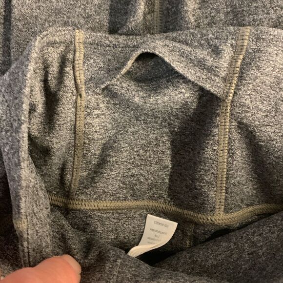 Athleta Gray Leggings stash pocket High Waist Full Length small - Picture 5 of 11